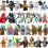 Star Wars Baustein-Minifiguren-Set Luke und Darth Vader 1