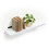 Wandplank met metalen beugel 2