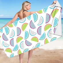 Strandhanddoek van microvezel, extra groot, 30 x 60 inch