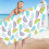 Strandhanddoek van microvezel, extra groot, 30 x 60 inch 1