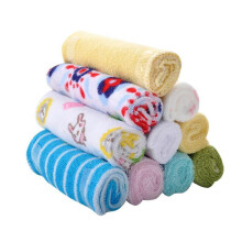 Cotton newborn baby towels saliva nursing burp cloths 8 pcs