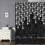 Diamond Shower Curtain Black Gothic Design 72x84 Inch 1