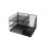 Bureau-organizer, metalen gaas, 5 vakken, documentsleuf 7