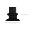 Black Iron Post Mounting Bracket for Handrails and Railings 7