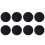 8Pcs Ultra-Thin Anti-Static Lp Vinyl Turntable Record Player Pad for Phonographs Flat Soft Mat Record Slipmat Mat Pad 1