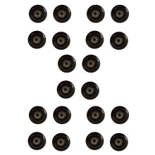 20Pcs Roller Skates Rubber Wheels Anti-Skid Mute Wear-Resistant Roller Skates Roller Skate Accessories