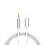 Lightning to AUX 3.5mm adapter car silver 1m 1