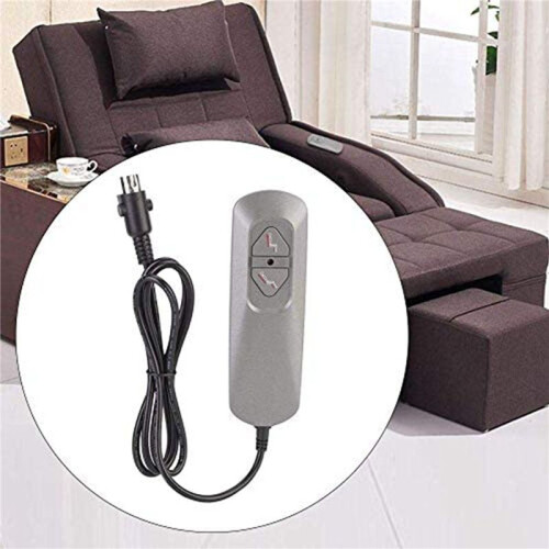 2X Electric Recliner Controller Double Button, Chair Lift/Electric Sofa Manual Controller