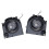 Metalen koelventilator voor laptop CPU GPU DC12V 3