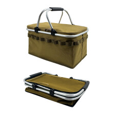 Amvlyk foldable food cooler picnic box portable large