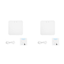 2X Tuya Gateway Hub Home Bridge Tuya -Enhet Arbeta med Life App Fjärrkontroll