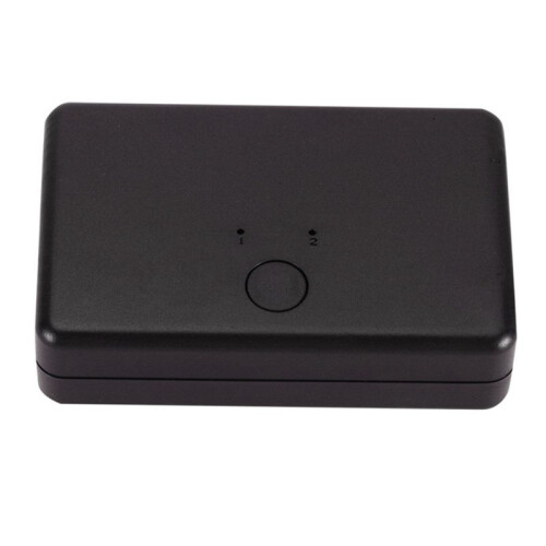 2X 2 Port Network  RJ45  Network Splitter Cable Extender 100Mbps Selector Power Free 2 Way Adapter Connector