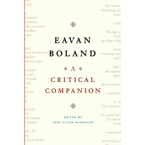 Eavan Boland A Critical Companion Paperback Book