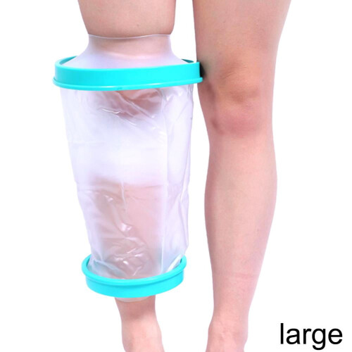 Housse imperméable pour genouillère, réutilisable et utilisable sous la douche (1 pièce)
