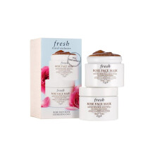 Set Duo Fresh Rose Soothing & Toning Cream Mask For Face 2 pcs 100 ml