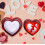 3er-Pack rote, herzförmige Valentinstags-Geschenkboxen 5