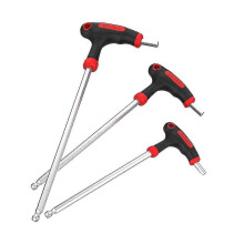 4/5/6mm Metric T-handle Hex Wrench Set for Bicycle