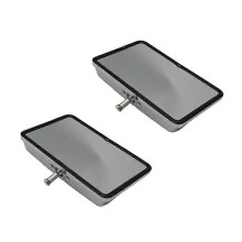 Chrome Car Rearview Mirror Replacement for Land Cruiser 70 75 78 UTE Front Door 1 Pair