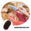 Base de cheveux gothique en nylon marron (2 pièces) 4