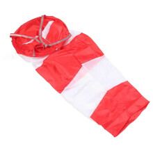 Windsock Lightweight Strong Polyester Wind Direction Red 100cm Fluorescent Outdoor Farm