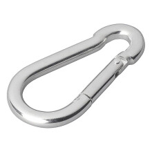 Carabiner hook metal 8x80mm