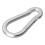 Carabiner hook metal 8x80mm 1