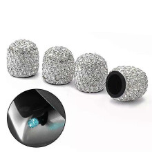 st diamant strass bildäckventilkåpor dammtät universell auto bling