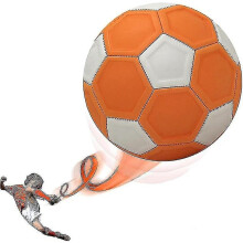 Curve And Swerve Soccer Ball Size 4 Football Toy for Kids