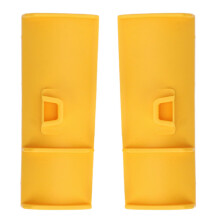 2Pcs Yellow Snow Plow Shoe Decorations Gift for Daily Life Work School Vacation