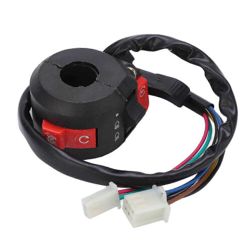 7wires 22mm Left Bar Kill Start Light Switch Choke Lever for Pit Pro Quad ATV YEMAA