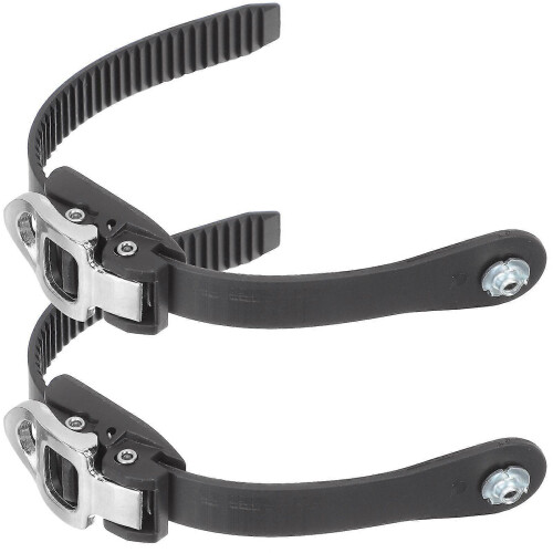 2Pcs Ski Snowboard Binding Ice Skate Inline Skate Buckle Strap Screw Excellent