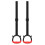 Adjustable Gymnastics Rings Pull Up Strap Set Home Gym Strength Training 1