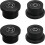 Total Gym Replacement Wheels/Rollers Compatible Models 1000-1900 Supreme Gold 4-Pack [jkw] 1