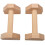 Paar Holzparallettes Calisthenics Handstand Bar Push-Ups 1