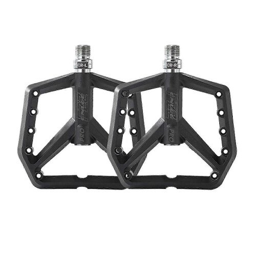 Durable Non-Slip Bicycle Flat Pedals Black SZRH A-DS
