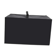 Black Microwave Cover Protector Dustproof Indoor Outdoor Kitchen Appliance