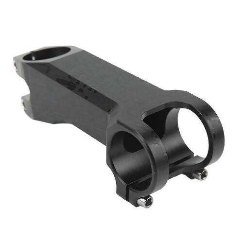 Mountain Bike Stem 90mm -17 Degree Black CNC Hollow Glossy Replaceable
