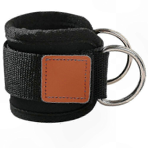 Pair of Adjustable Ankle Straps for Gym Strength Training Durable Support HWY