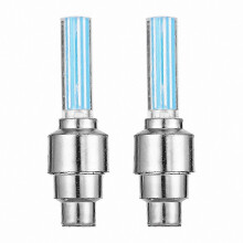 LED Bike Light Set for Mountain & Road Cycling with Tire Valve Caps and Wheel Spokes
