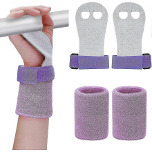 Abeillo 2 Gymnastics Grips Wristbands dla dziewcząt i dzieci, ochrona dłoni, wsparcie nadgarstka