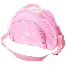 Small Ballet Dance Crossbody Bag Portable Gym Carrying Bag for Young Girls
