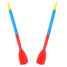 Plastic Throwing Javelin 2Pcs Kids Training Prop Practice