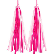 1Pair Bicycle Tassel Ribbon Grips Streamers Children Scooter Bike Handlebars Easy Attach