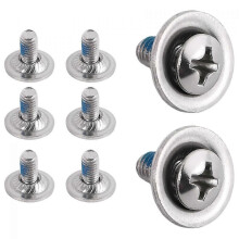 8Pcs Snowboard Binding Screw Set with Washers Ski Mounting Hardware