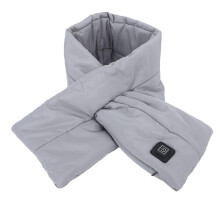 USB Heated Scarf Adjustable Temp Soft Cotton Washable Electric Neck Wrap