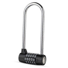 5-Digit Combo Lock 16cm Shackle Waterproof Resettable Anti-Theft for E-Scooters MTB