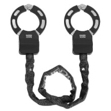 Anti-Theft HeavyDuty Chain Lock Bike Scooter Motorcycle 59.5cm ABS Zinc Alloy ScratchProof