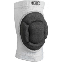 Cliff Keen The Impact Adult Knee Pad - White/Charcoal