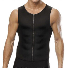 Maglietta compressiva snellente da uomo con cerniera -N