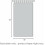 Boho sheer curtain valance beige 59 in x 18 in 2